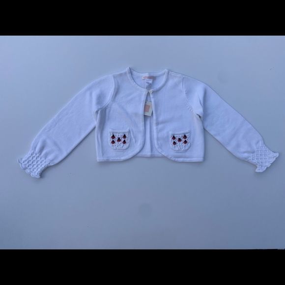 New Janie and Jack “Sweet LadyBug” Sweater Sz 4T